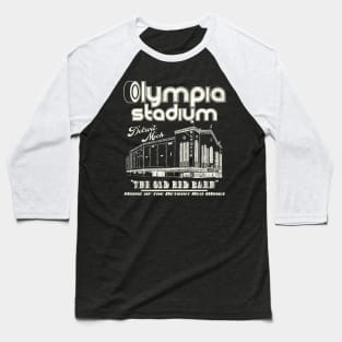 Defunct Olympia Stadium Hockey Arena Baseball T-Shirt